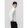 Свитер однотонный для мальчика Lizi Kids 3271 146 см Молочный (2000990031075)