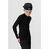 Свитер однотонный для мальчика Lizi Kids 3271 128 см Черный (2000990030993)