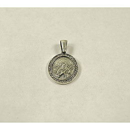 Ладанка Божья Матерь Семистрельная Maxi Silver 8929