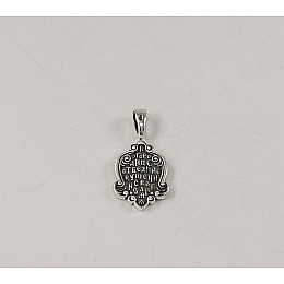 Ікона на шию Матір Божа Maxi Silver 7557