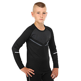 Футболка компрессионная мужская с длинным рукавом LIDONG UA-517 28 Черный (06531074)