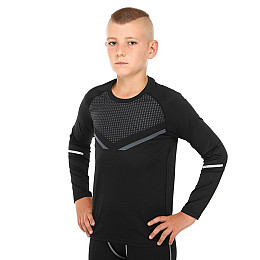 Футболка компрессионная мужская с длинным рукавом LIDONG UA-517 28 Черный (06531074)