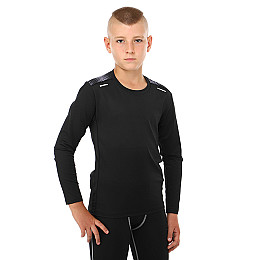 Футболка компрессионная мужская с длинным рукавом LIDONG UA-518 22 Черный (06531075)