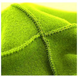 Шапка флісова Зелена неонова YS-M-09 27х21 см Бандана-трансформер