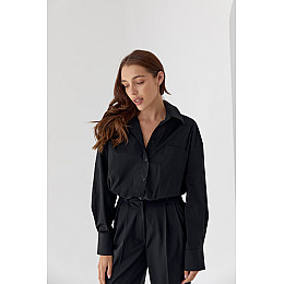 Рубашка SL-FASHION 529.2 48 Черный
