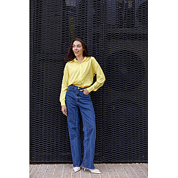 Рубашка SL-FASHION 481.1 42 Желтый