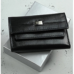 Кожаная ключница чехол для ключей Rovicky Черный (CPR-044-BAR)