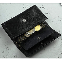 Кожаная ключница чехол для ключей Rovicky Черный (CPR-044-BAR)