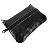 Ключница чехол из натуральной кожи Lorenti Черный (KL01GG black)