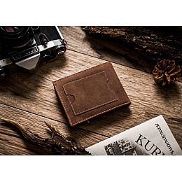 Мужское кожаное портмоне в подарочной упаковке Peterson Коричневый (304PUPUAHU)