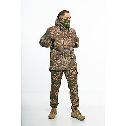 Комплект Intruder зимняя парка и штаны Flash + бафф пиксель M (369124787/1)