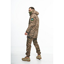 Комплект Intruder зимняя парка и штаны Flash + бафф пиксель XL (369124787/3)