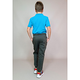 Теплые спортивные штаны на мальчика Triko 128 см Черный (41816824-1)