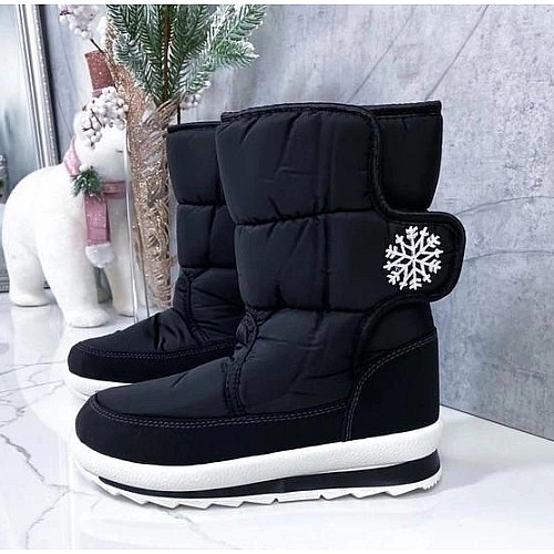 Женские дутики Selena 112-8 40 Черный