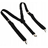 Подтяжки мужские для брюк Martom 100 х 2,5 см Черный (BQ6A black)