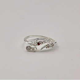 Кільце Благословення Небожителів Heaven Officials Blessing з камінням універсальний розмір (22945) Bioworld