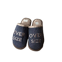 Домашні капці з закритим носком Progress М239 mix Lover Size Mix 39 Сірий