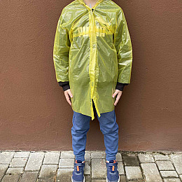 Плащ-дощовик дитячий на липучках від дощу Stenson 2037