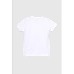 Футболка однотонна дитяча Ecrin 92110 98 см Білий (2000990179555)