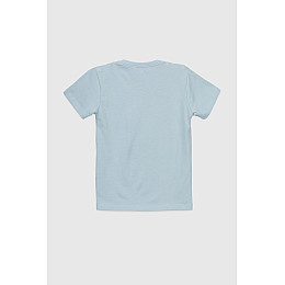 Футболка однотонна дитяча Ecrin 92110 104 см Блакитний (2000990179777)