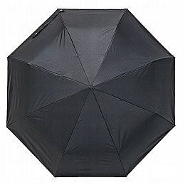 Мужской складной зонт полный автомат с антиветер Malatec Черный (2023053406)