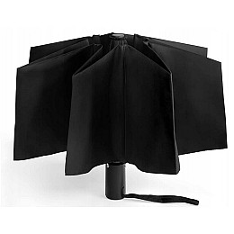 Мужской складной зонт полный автомат с антиветер Malatec Черный (2023053406)