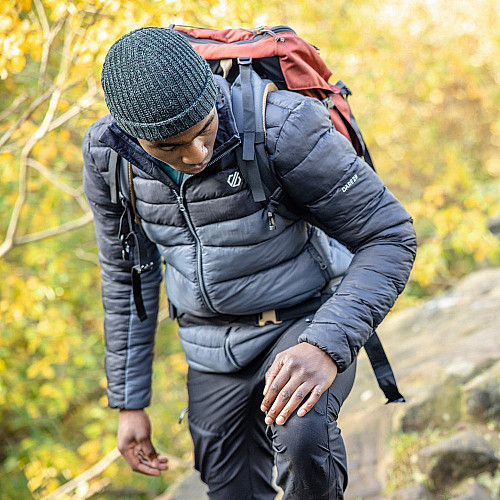 Куртка чоловіча демісезонна Dare 2B Precipice Recycled Insulated Jacket Black/Ebony Grey M