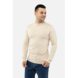 Мужской джемпер M молочный Figo ЦБ-00241594