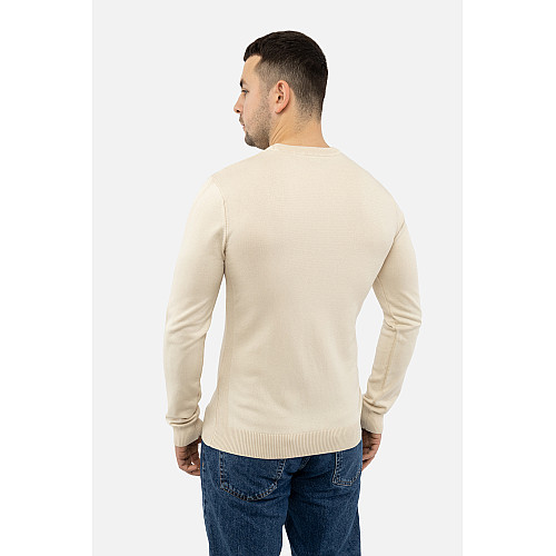 Мужской джемпер L молочный Figo ЦБ-00241594