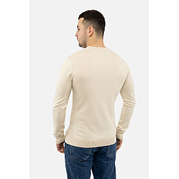 Мужской джемпер XL молочный Figo ЦБ-00241594