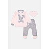 Костюм с брюками для девочки 68 розовый Elci Baby ЦБ-00210835