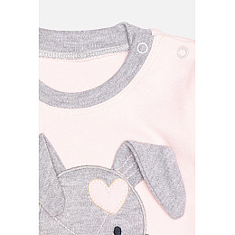 Костюм з штанами для дівчинки 68 рожевий Elci Baby ЦБ-00210835