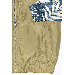 Вітровка для хлопчика 92 хакі Yuki ЦБ-00185574