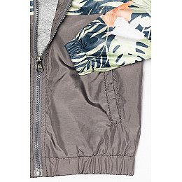 Вітровка для хлопчика 92 сірий Yuki ЦБ-00185579