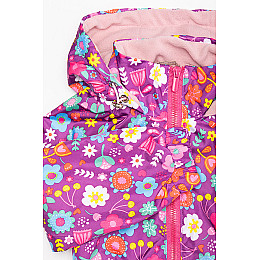 Ветровка на девочку 134 фиолетовый Yuki ЦБ-00183699