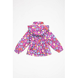 Ветровка на девочку 140 фиолетовый Yuki ЦБ-00183699