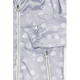 Вітровка для дівчинки 92 сірий Yuki ЦБ-00185609