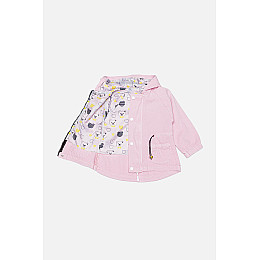 Ветровка для девочки с капюшоном 92 розовый WORRN ЦБ-00209814