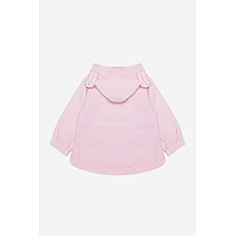 Ветровка для девочки с капюшоном 92 розовый WORRN ЦБ-00209814