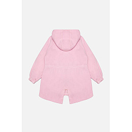 Ветровка с капюшоном для девочки 134 розовый WORRN ЦБ-00209815