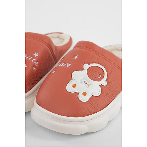 Капці для дівчаток 34-35 теракотовий Brands ЦБ-00235059