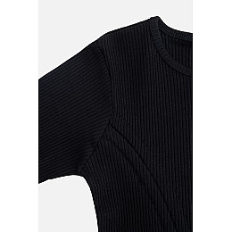 Футболка с длинным рукавом для девочки 134 черный Breeze ЦБ-00241839