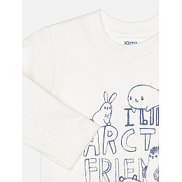 Футболка для мальчика 86 белый Iggy ЦБ-00227434