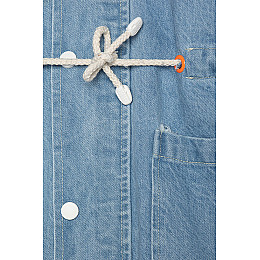 Джинсовая куртка для девочки 116 голубой WORRN ЦБ-00209822