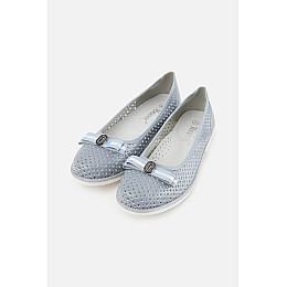 Балетки для девочек 34 синий Мышонок ЦБ-00179602