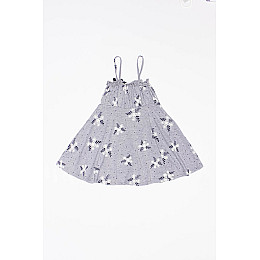 Сарафан для девочки 116 серый Toontoy ЦБ-00160276