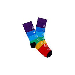 Носки RAO Йога 7 Чакр 39-41 разноцветные