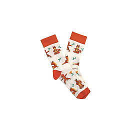 Носки RAO Йога Котики 39-41 бежевые