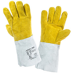 Рукавиці зварювальника LahtiPro 2704 11(2XL) жовті