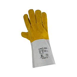Рукавиці зварювальника LahtiPro 2704 11(2XL) жовті